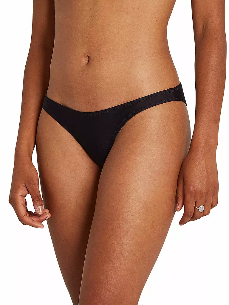 VOLCOM Damen Bikinihose Simply Solid Skimpy Schwarz